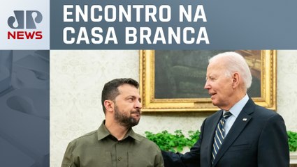 Biden e Zelensky se reúnem em Washington para discutir ajuda militar