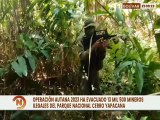 Operación Autana 2023 ha evacuado 13 mil 500 mineros ilegales en El Parque Nacional Yapacana