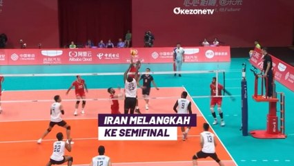 Highlight Asian Games 2023: Singkirkan Thailand, Tim Voli Putra Iran Melaju ke Semifinal