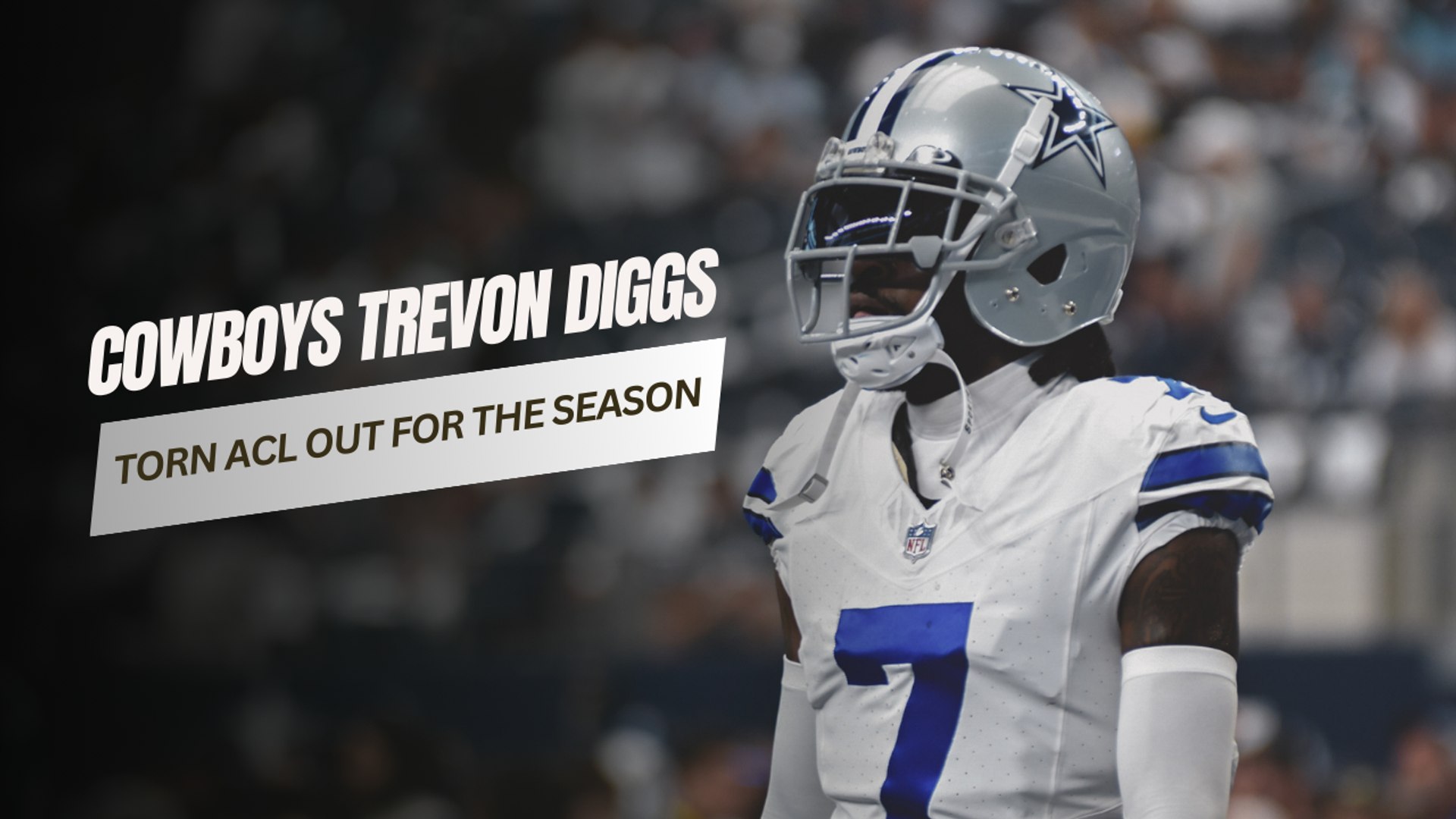 Dallas Cowboys All Pro cornerback Trevon Diggs reportedly tears