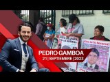 Protestan padres de los 43 Normalistas de Ayotzinapa en el Campo Militar 1. Pedro Gamboa, 21 de septiembre de 2023