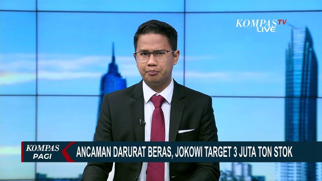 Ancaman Darurat Beras, Presiden Jokowi Targetkan 3 Juta Ton Stok Cadangan Beras