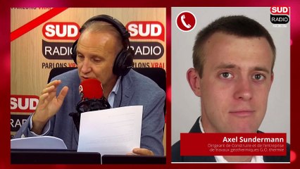 "La géothermie permet de faire des économies d’énergie" - Axel Sundermann (G.O. thermie)