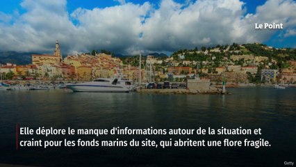 À Menton, un mystérieux mega-yacht suscite l’inquiétude