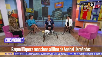 Raquel Bigorra reacciona al libro de Anabel Hernández