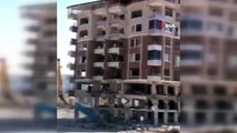 Hatay'da deprem sonrası yıkılan binaların görüntüleri ortaya çıktı