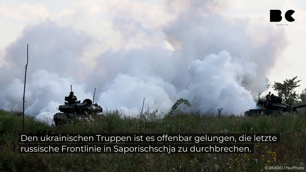 Ukraine durchdringt erstmalig letzte russische verteidigungslinie!