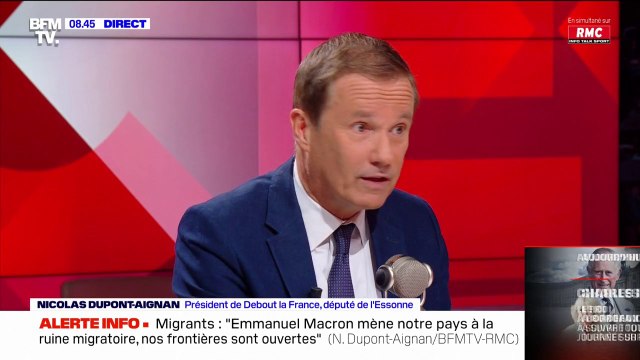 Vente à perte du carburant: Nicolas Dupont-Aignan juge la proposition ridicule et grotesque