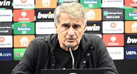 Şenol Güneş: Oyunun genelinde bizden daha üstün oynadılar