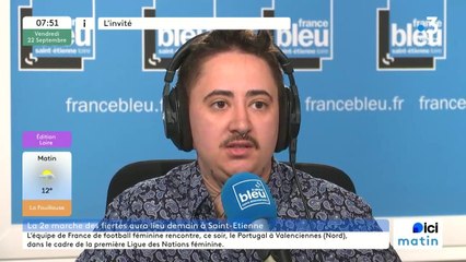 On vous écoute sur les droits des personnes LGBTQIA+, avec Edward Reynaud, président de l'association TransAide à Saint-Étienne