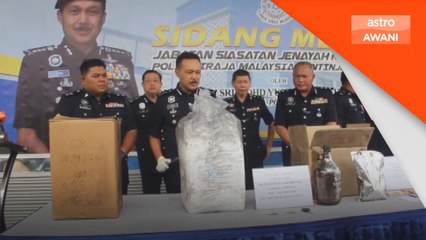 Polis tumpaskan aktiviti edar dadah RM1.57 juta