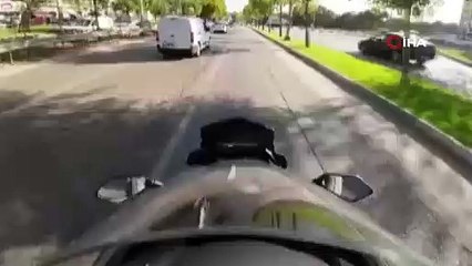 Görüntüler Bursa'dan... Ölümle burun buruna geldi