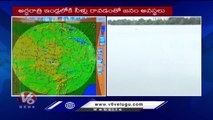 Village  Ponds And Lakes Getting Heavy Floods _ Warangal _ V6 News