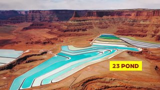 The Secret Behind Giant Blue Pool in Utah's Desert