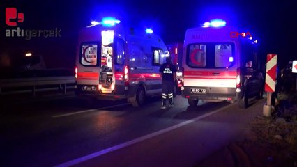 Otomobil şarampole uçtu: 2 yaralı