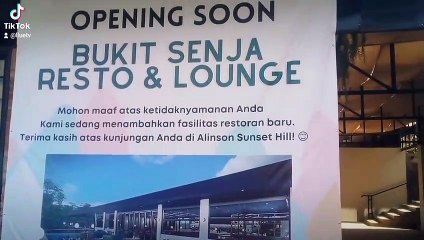 cafe bukit senja puncak bogor