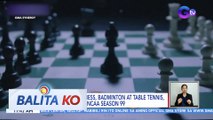 Taekwondo, chess, badminton at table tennis, magbabalik sa NCAA Season 99 | BK