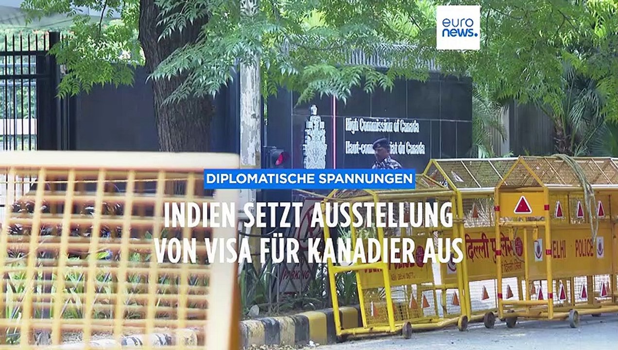 Diplomatische Spannungen: Indien setzt Visavergabe für Kanadier aus