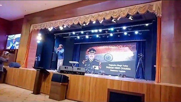 परमवीर चक्र विजेता कैप्टन योगेन्द्र सिंह ने कोचिंग विद्या​र्थियो को बताया योद्धा और सक्सेज होने का फार्मूला