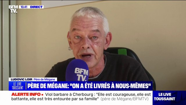 Jamais on ne va t'abandonner : l'émotion du père de Mégane, victime de viol avec actes de barbarie en août dernier