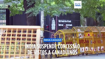 Índia suspende entrega de vistos a canadianos