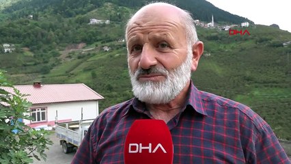 Trabzon'da turizme katkı için yapılan yol bozuldu