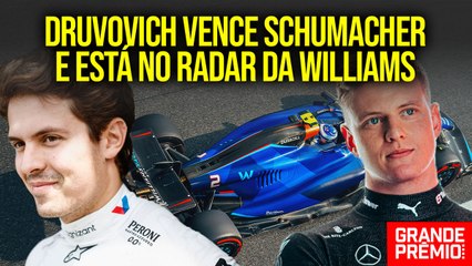 Drugovich impressiona mais que Schumacher e entra no radar da Williams em vaga valiosa