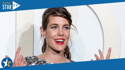 Charlotte Casiraghi en robe longue brodée transparente, une actrice mise sur un look osé  vertiges