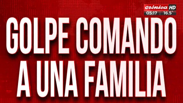 Cuatro delincuentes ingresaron a un domicilio y desvalijaron a una familia