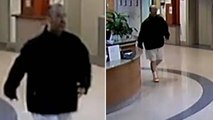 CCTV shows convicted child sex offender escaping hospital before manhunt