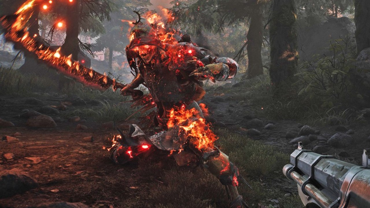 Witchfire: Ein Skelettboss und seine Diener versohlen uns den Hintern