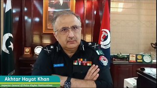 Inspector General Of Police Khyber Pakhtunkhwa Akhtar Hayat Khan Media Talk