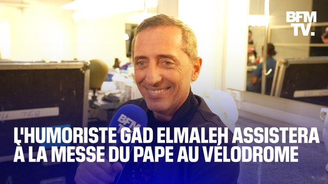 Une union entre frères et sœurs : Gad Elmaleh assistera à la messe du pape au Vélodrome