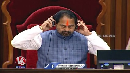 TDP MLAs Blows Whistles In AP Assembly | V6 News