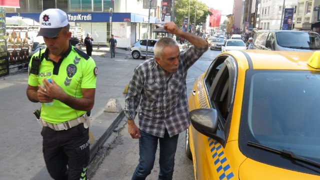 Ceza yiyen taksici: Parçalayacağım bu aracı