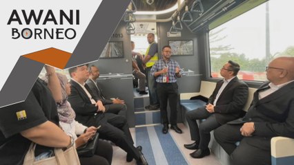 Rombongan MOSTI rasai pengalaman naik ART