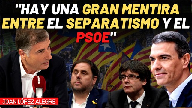 López Alegre coloca al PSC al borde de la esquizofrenia: sus complejos, a la luz en la calle el 8-O