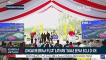 Presiden Jokowi Resmikan Pusat Latihan Timnas Sepak Bola di IKN