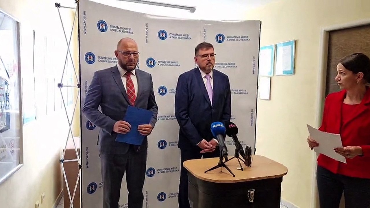 ZÁZNAM: TK predsedu Združenia miest a obcí Slovenska Jozefa Božika