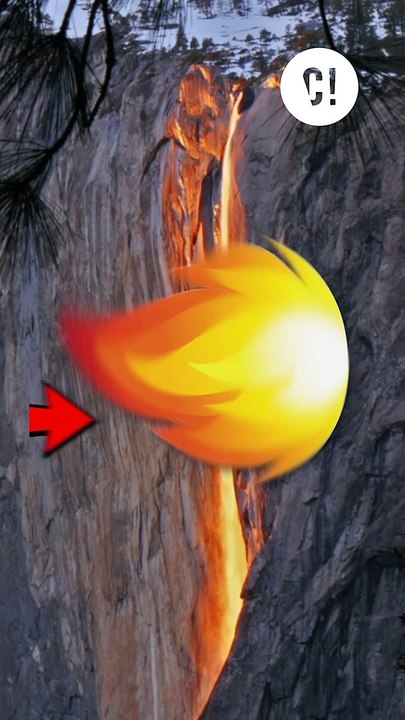 Une cascade de FEU ?!