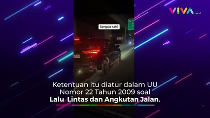 Fortuner Pakai LED Tembak Bikin Rawan Kecelakaan