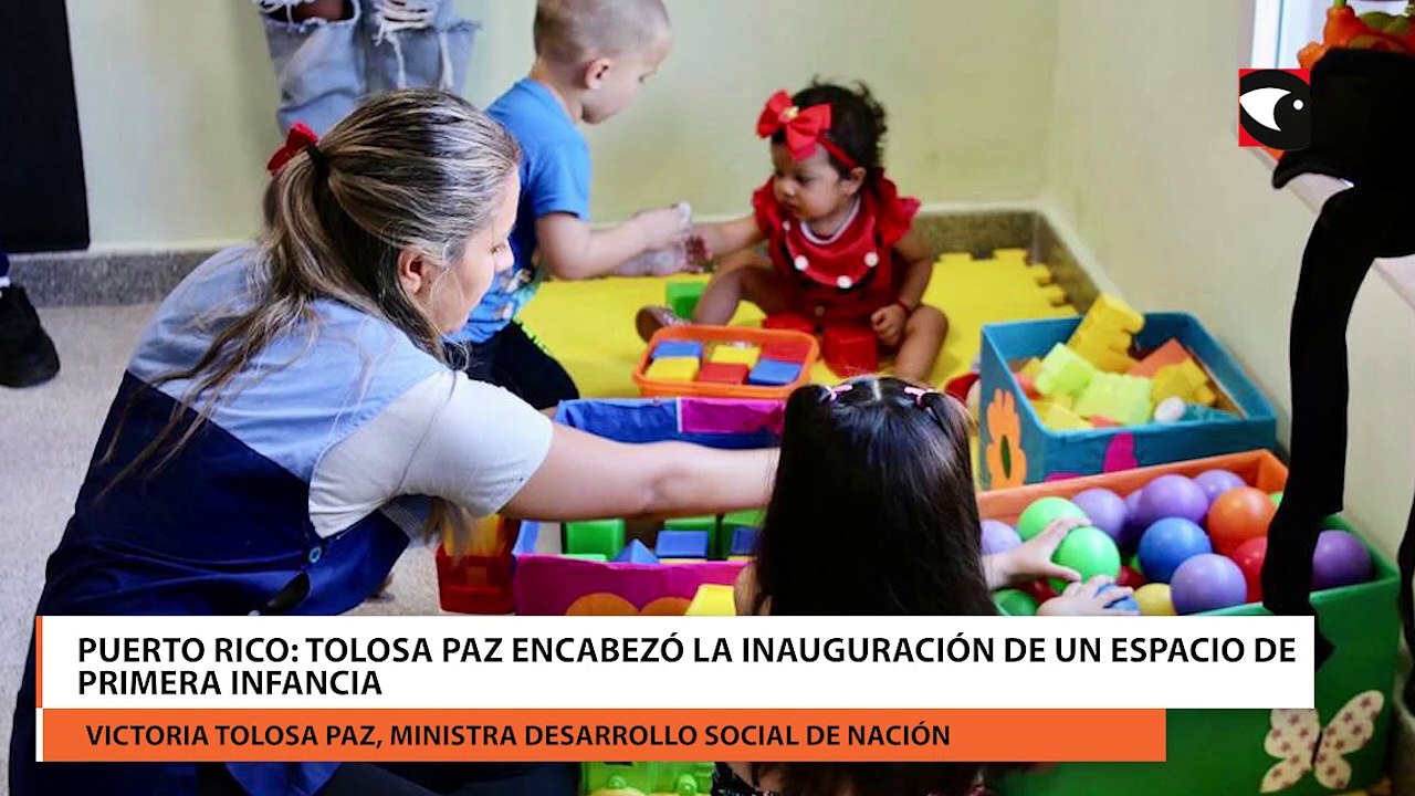 Tolosa Paz encabezó la inauguración de un Espac...