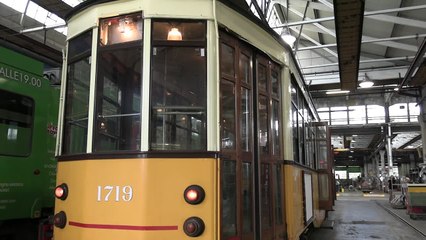Con oltre 2.000 mattoncini il modellino del tram Atm e' uguale all'originale