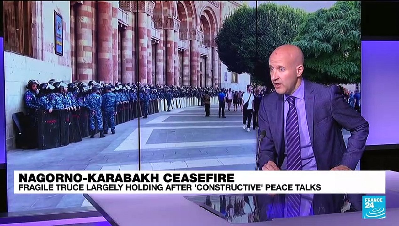 Armenia : Anti-government protesters gather in Yerevan