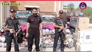 Under the command of DPO Tank the successful crackdown of the Tank police against smuggling continue