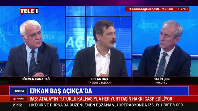 Erkan Baş: Can Atalay tahliye edilmezse 1 Ekim’de Hatay’dan Ankara’ya yürüyeceğiz