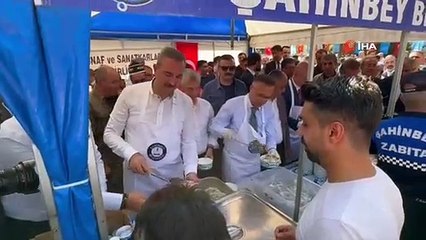 Şahinbey'de Ahilik Haftası pilav dağıtarak kutlandı