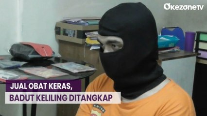 Polisi Tangkap Badut Keliling Penjual Obat Keras