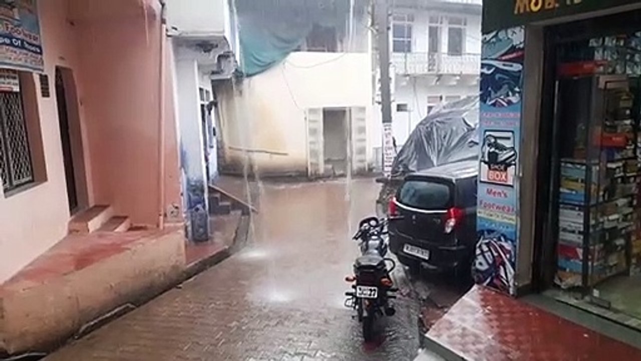 हाड़ौती में झमाझम बारिश, बारां में निचले इलाकों...