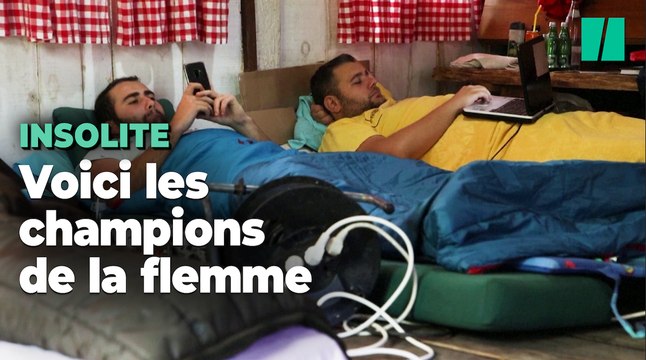Allongés depuis 800 heures, ces candidats ont déjà battu le record de ce concours de flemme